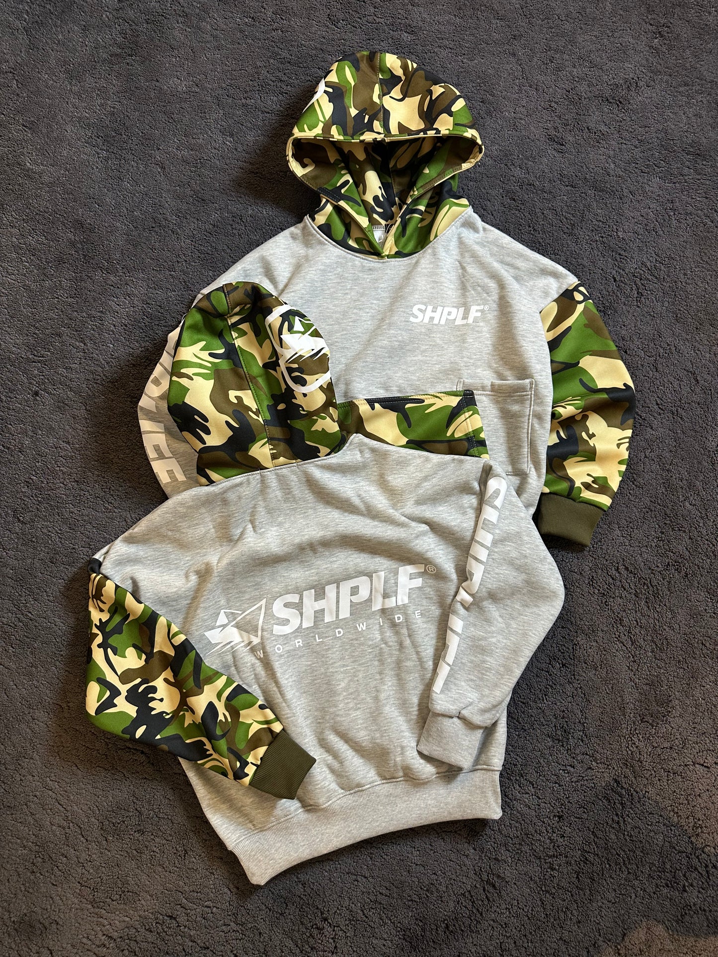 SHPLF CAMOU HOODIE