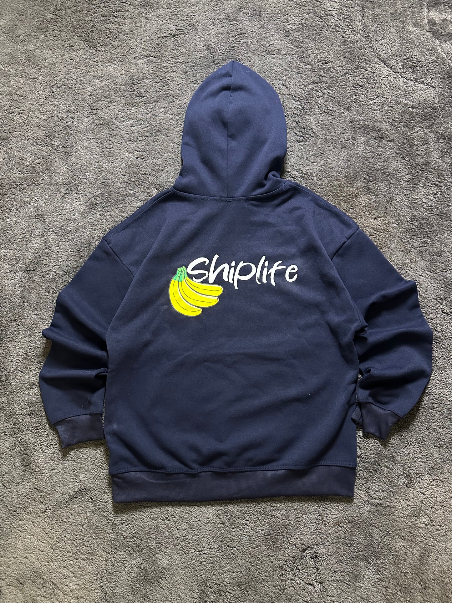 BANANA HOODIE (NAVY)