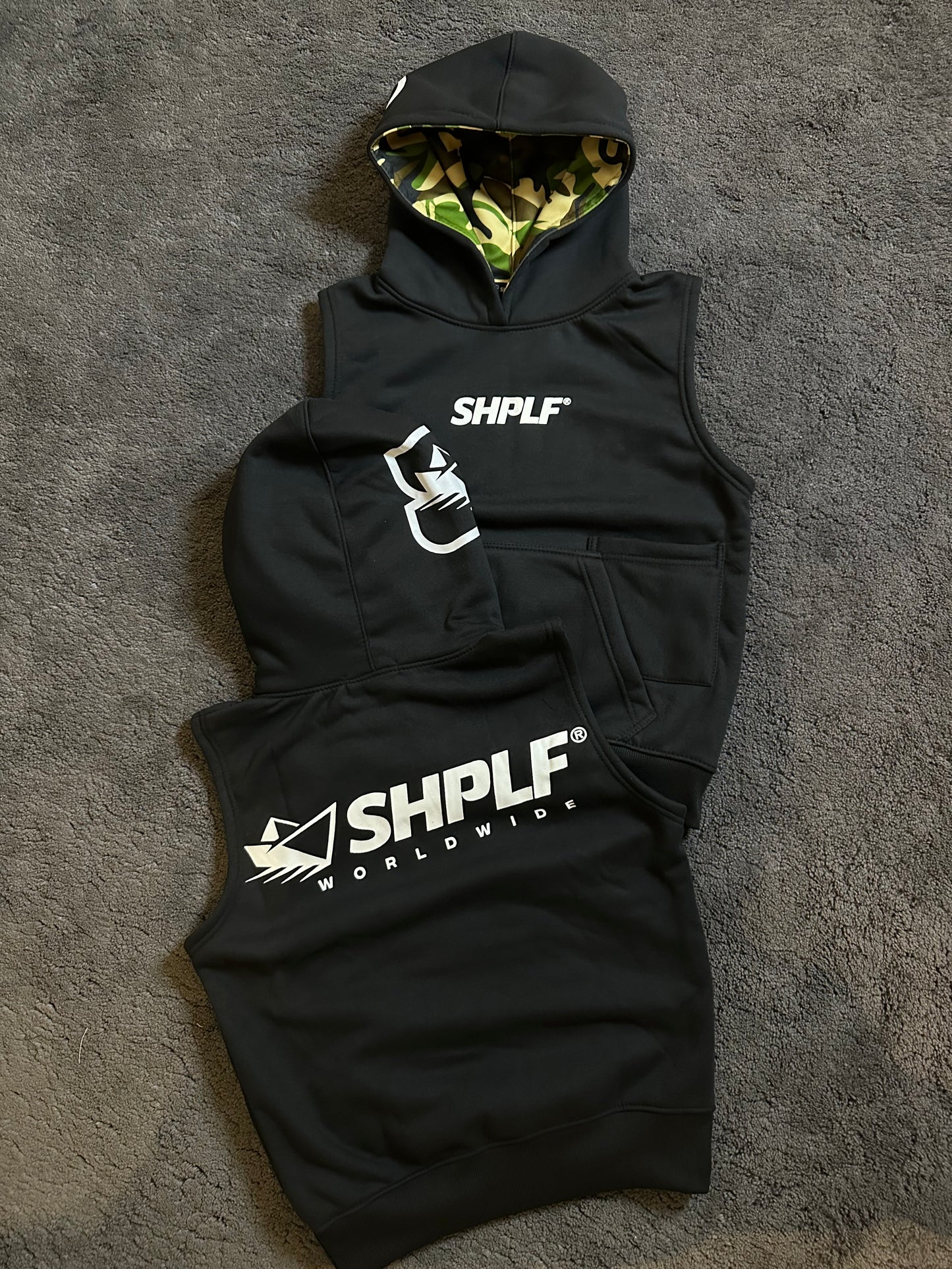 SHPLF MUSCLE HOODIE
