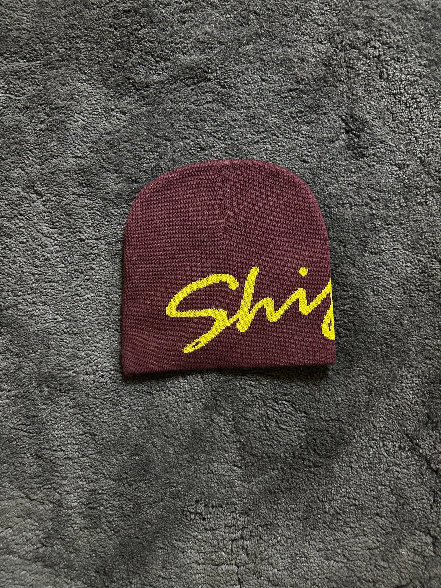 SHPLF BEANIE (MAROON)