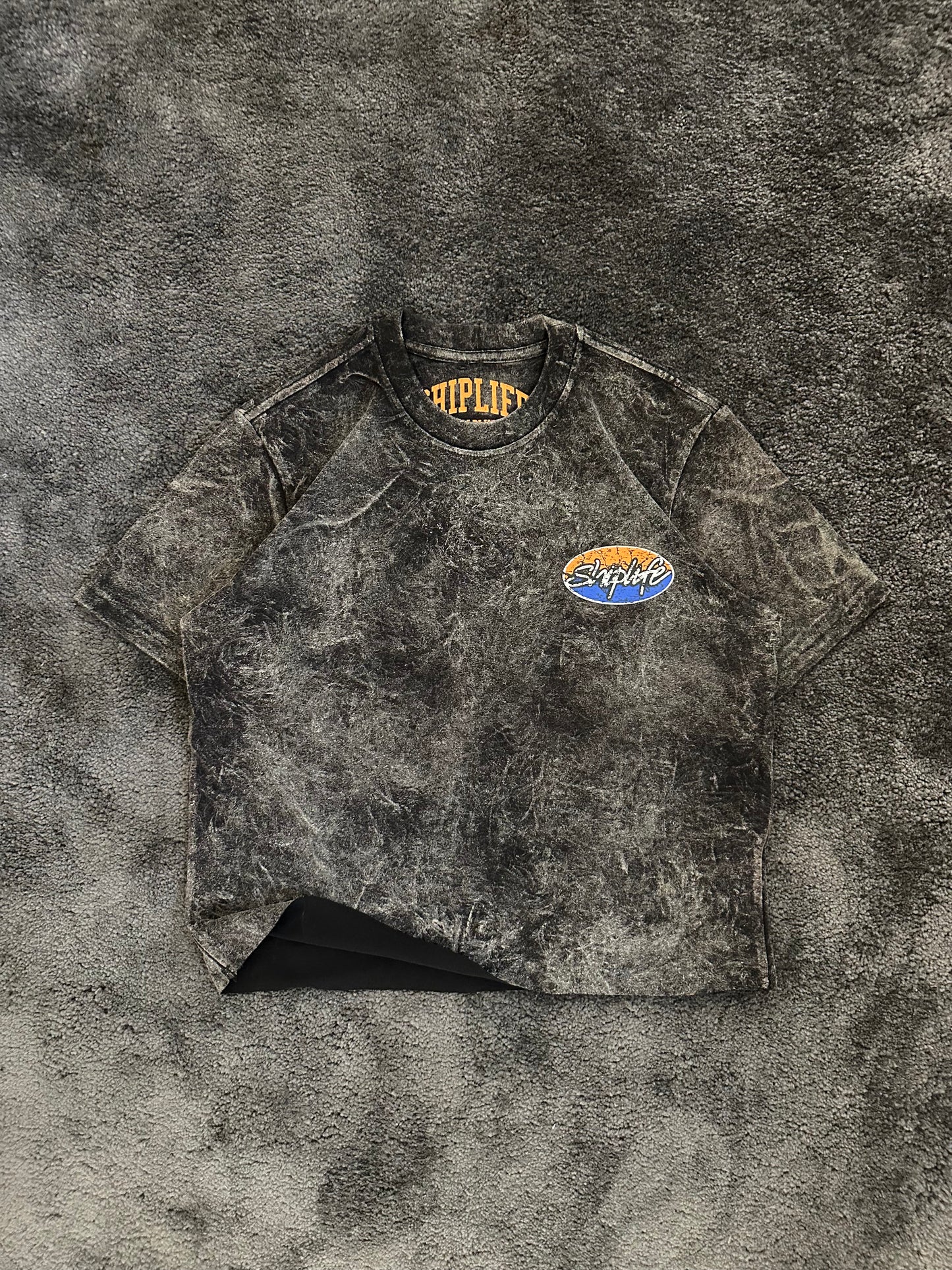 SUNSET CHOP TEE (WASHED BLACK)