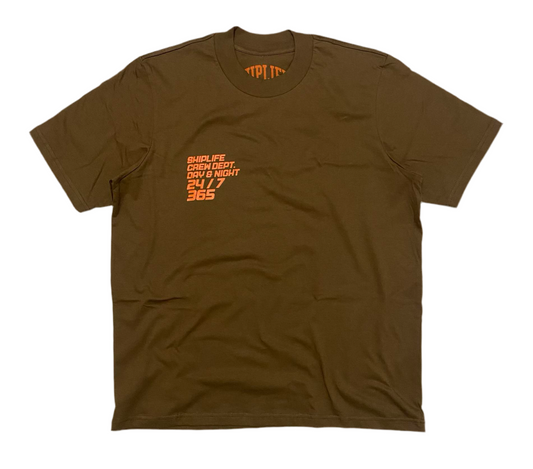 24/7 Tee (Brown)