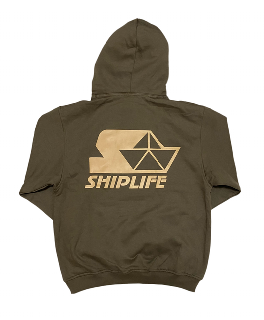 BOAT Hoodie (Olive Green)