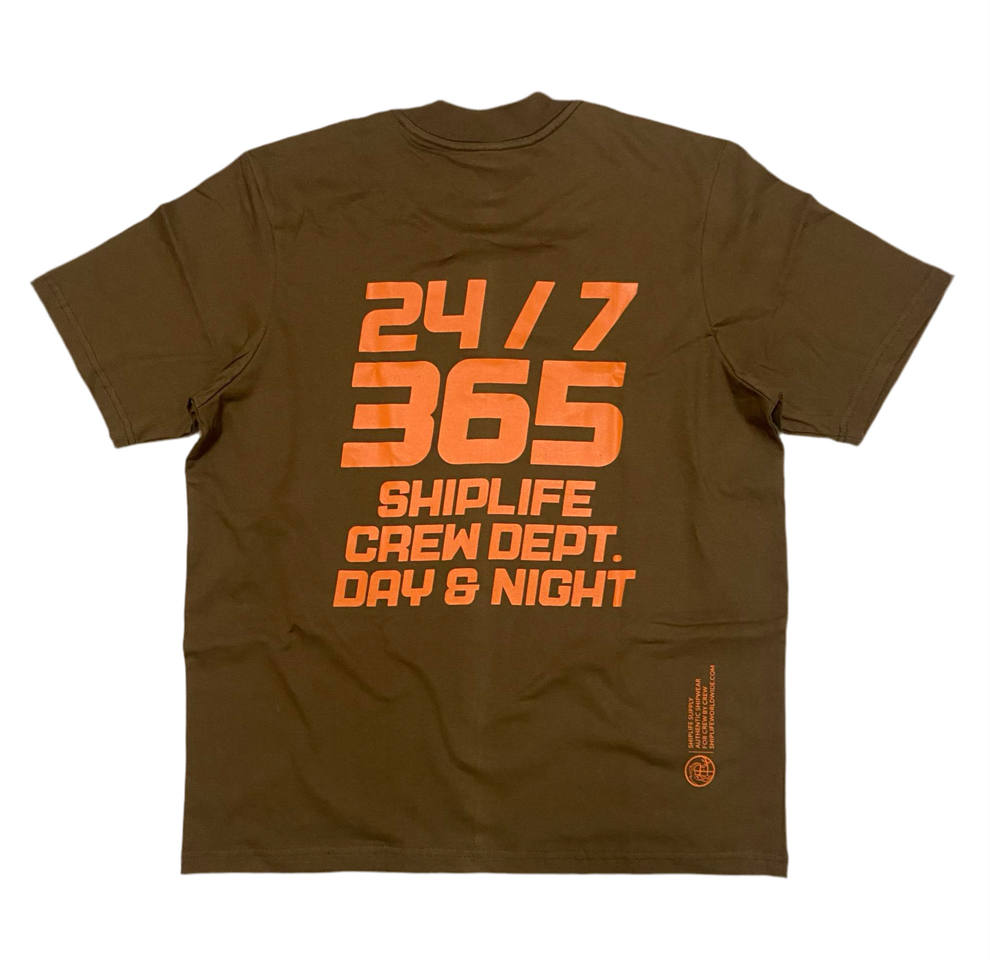 24/7 Tee (Brown)