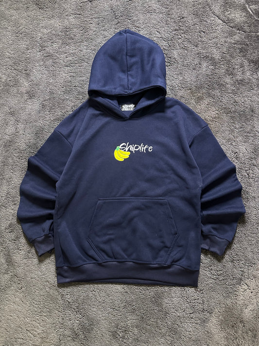 BANANA HOODIE (NAVY)